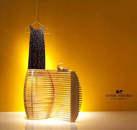 Escaparate Loreak Mendian - San Sebastian -